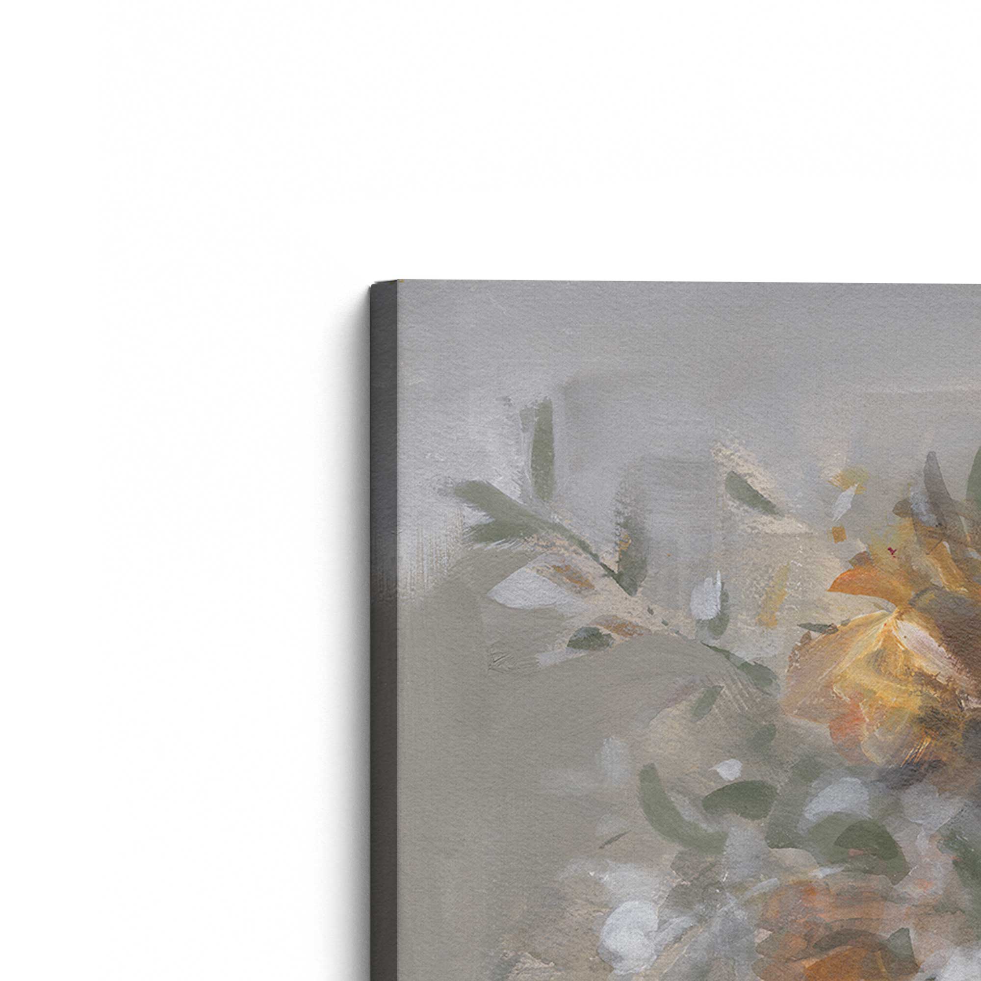 Harvest Blooms Canvas Wall Art - Floral Print for Home Decor, Living Room, Bedroom & Office