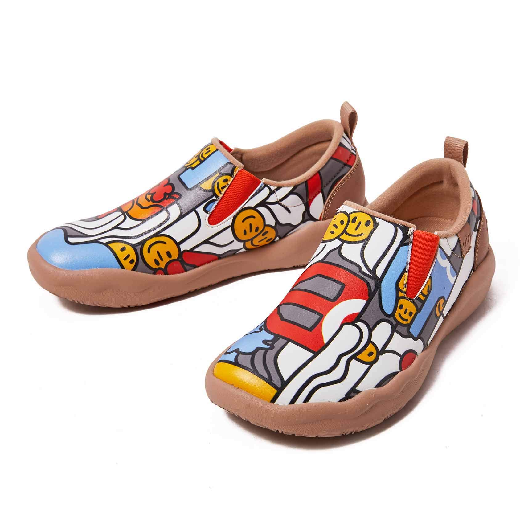 UIN Women's Slip-On Walking Shoes - Lightweight Travel Loafers with Microfiber Upper - Comfortable Casual Sneakers for Women - Perfect for Travel, Work & Everyday Wear