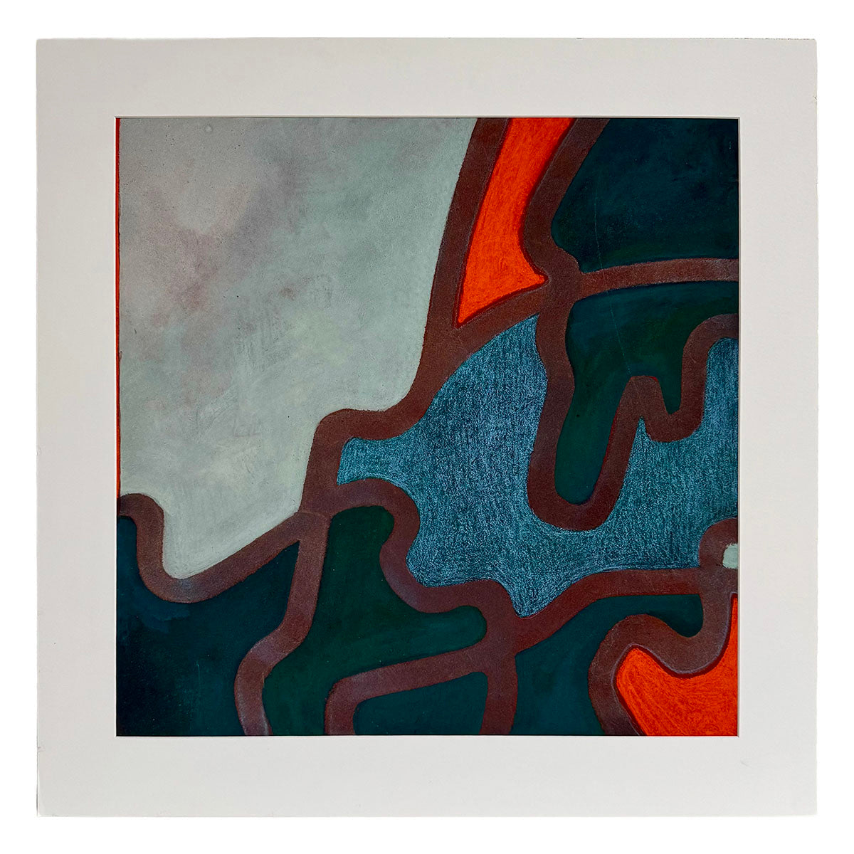 Abstract Tile Wall Art - Modern Geometric Decorative Tiles for Home & Office Decor | Perfect for Living Room, Bedroom, and Office Spaces