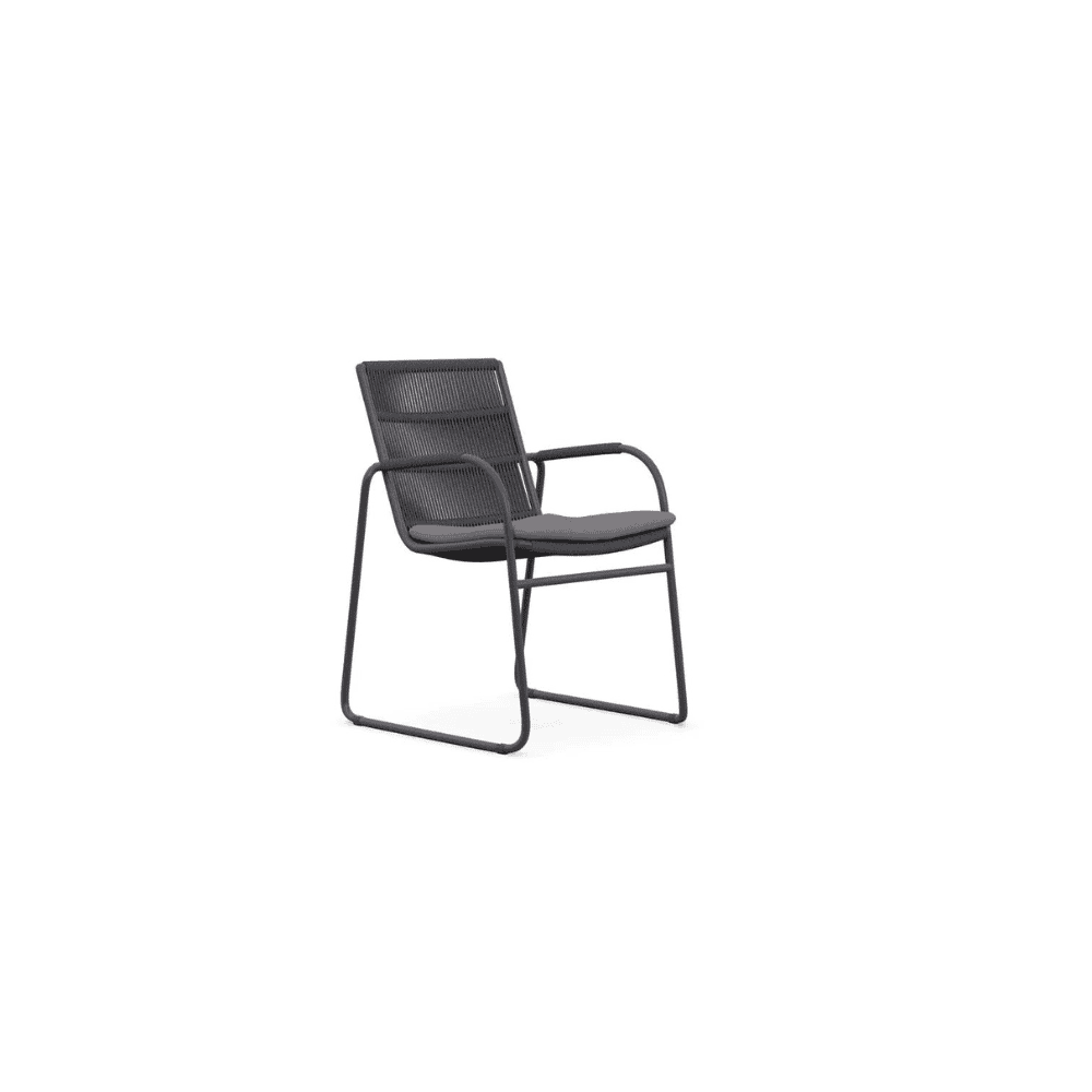 **Cebu Outdoor Stackable Dining Chairs - Set of 4 | Patio, Garden, Poolside & Restaurant Use**