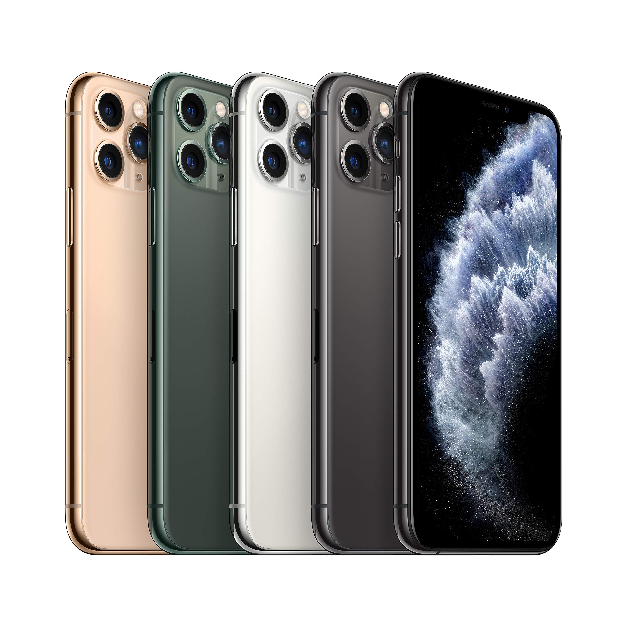 Apple iPhone 11 Pro 256GB Gold Unlocked Smartphone - Compatible with Cricket Wireless & Major US Carriers | Premium Camera, Long Battery Life for Photography, Streaming & Gaming