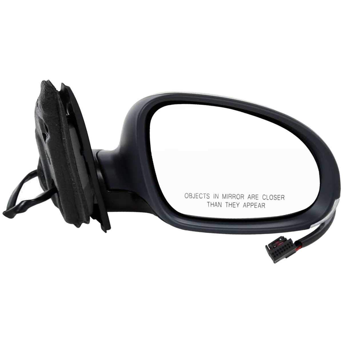 HOMU Power Heated Signal Passenger Side Mirror KAPVW1321122 - Universal Fit for Cars, Trucks & SUVs - Defrost & Anti-Fog Function - Ideal for Winter Driving & Cold Weather Conditions