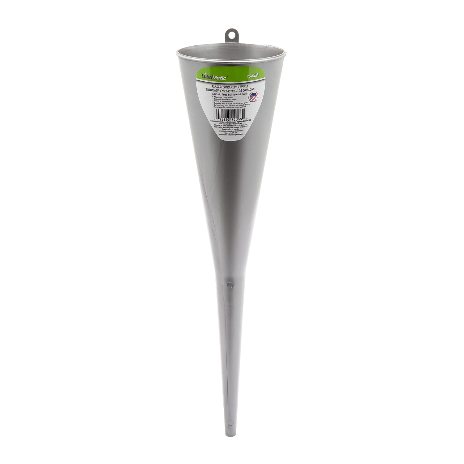 Plews LubriMatic 75-068 Extra Long Super Funnel - 3 Pack All-Purpose Automotive Funnel Set for Oil, Fluids & DIY Projects - Perfect for Cars, Trucks & Home Garage Use