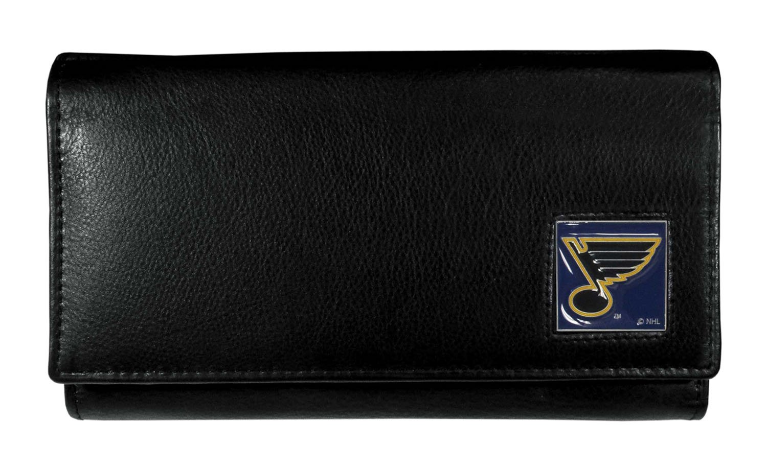 Siskiyou Sports NHL Genuine Leather Women's Wallet - Stylish & Durable Ladies Billfold for Hockey Fans - Perfect for Games, Travel & Everyday Use