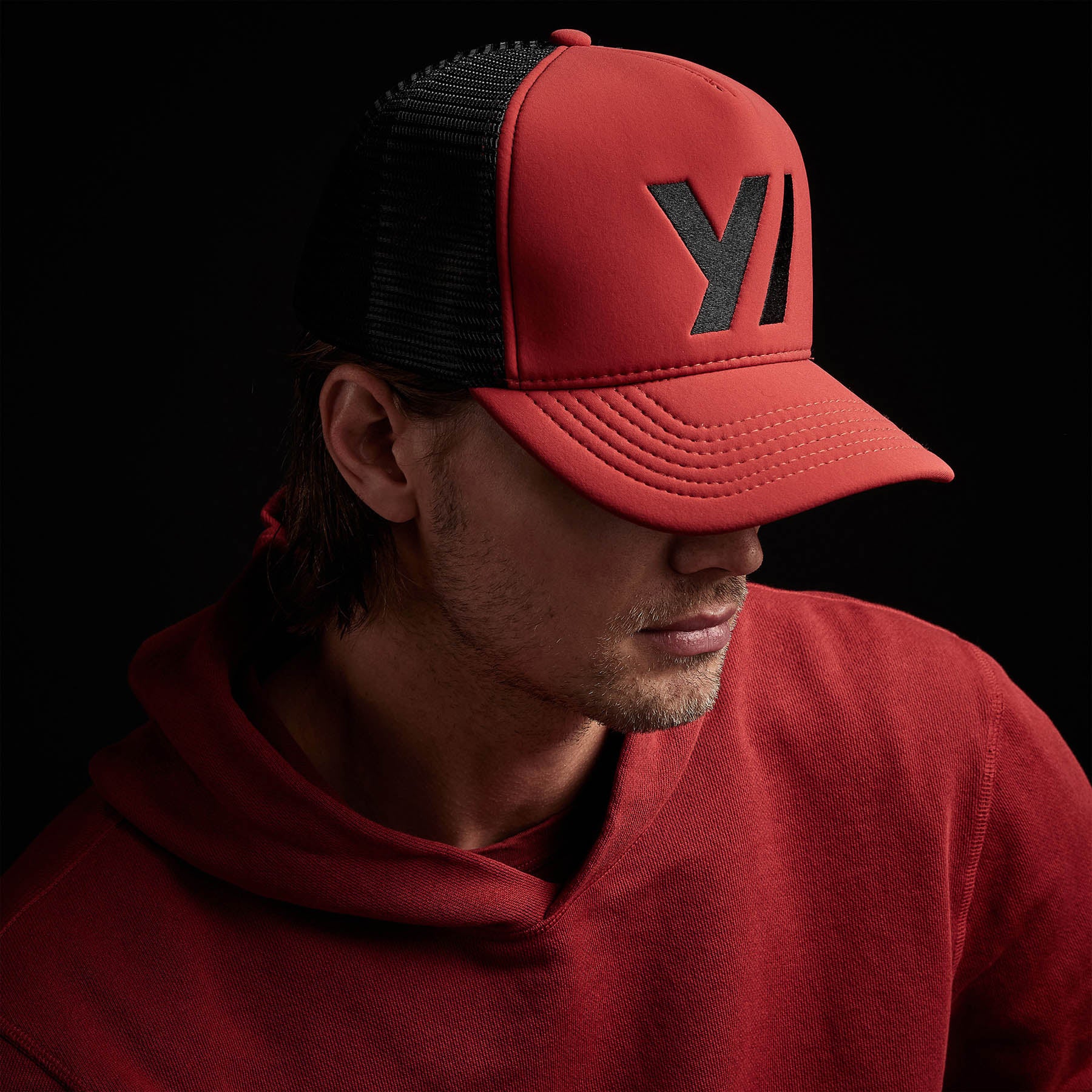 Embroidered Scuba Trucker Hat for Men & Women - Sunstone Design - Adjustable Snapback Cap for Outdoor Activities, Fishing, Hiking, and Casual Wear