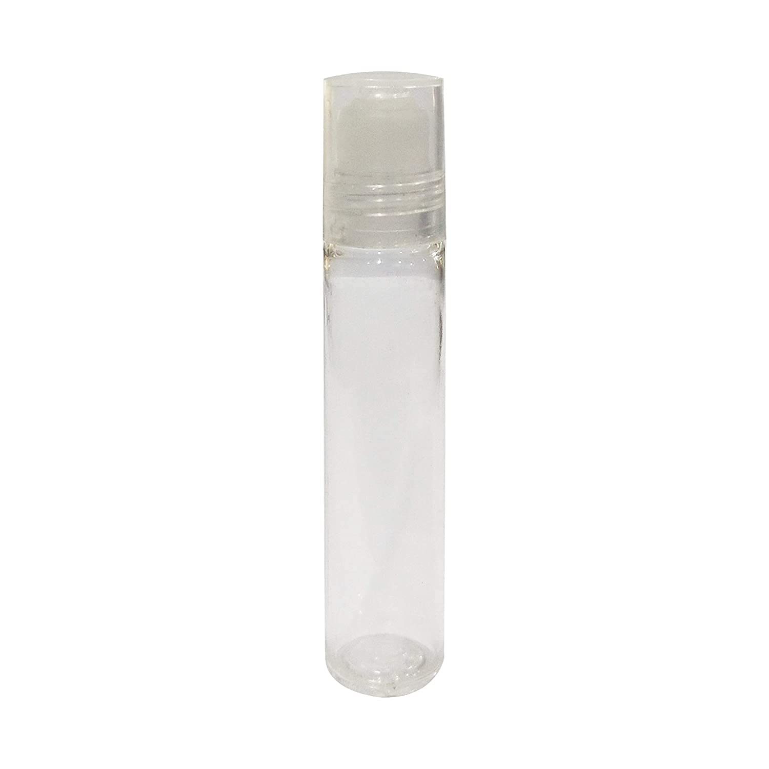 Zenvista Meditech 10ml Plastic Roll On Bottles (Pack of 10) - Refillable Essential Oil Bottles, Perfume Roller Bottles for Aromatherapy, Travel-Friendly Cosmetic Containers | Perfect for DIY Essential Oils, Perfume Making & On-The-Go Skincare