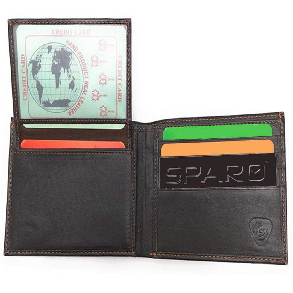 Detroit Red Wings NHL Brown Leather Billfold Wallet with RFID Blocking - Officially Licensed Men's Wallet for Cash & Cards - Perfect for Gifts, Travel, and Everyday Use
