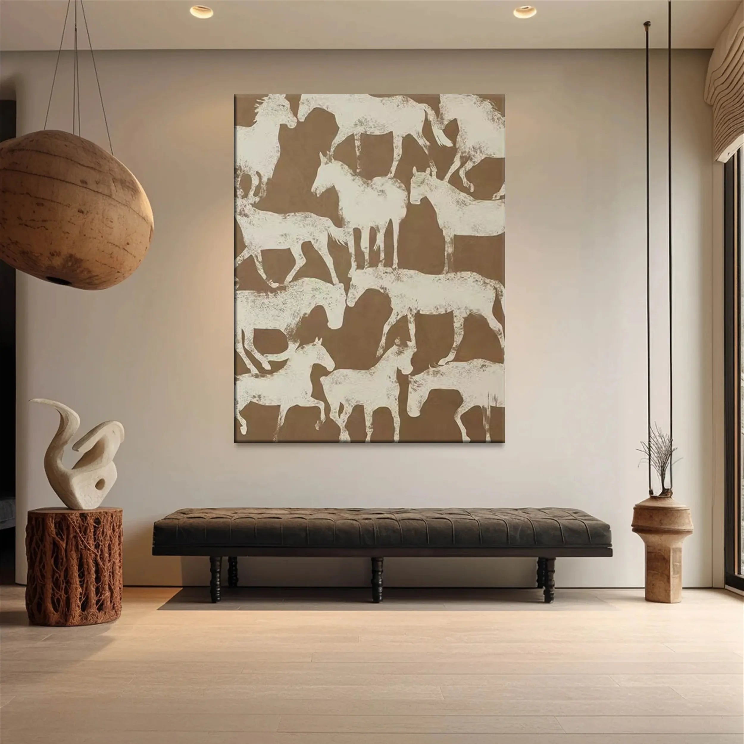 Animal Art Painting #AP039 - Handmade Canvas Wall Decor for Living Room, Bedroom & Office - Wildlife & Nature Inspired Artwork