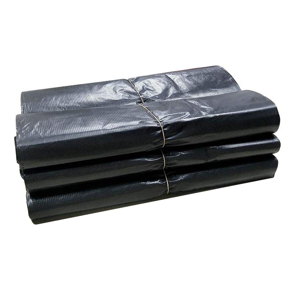 PRETYZOOM Heavy Duty Garbage Bags 100 Pack - 13 Gallon Black Trash Bags for Kitchen, Bathroom, Car & Office Waste Disposal | Leakproof & Tear-Resistant | Perfect for Household, Sanitary Napkins & Daily Trash