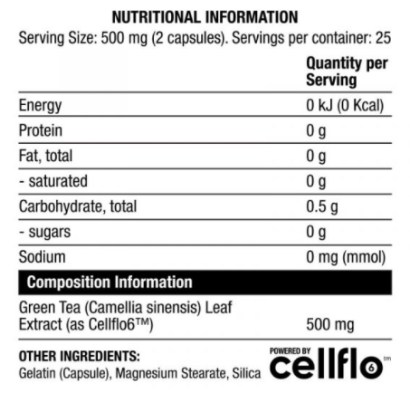 Chaos Crew Amplify Series Cellflo6 - 50 Capsules for Muscle Recovery & Performance | Pre-Workout & Post-Training Supplement for Athletes & Bodybuilders