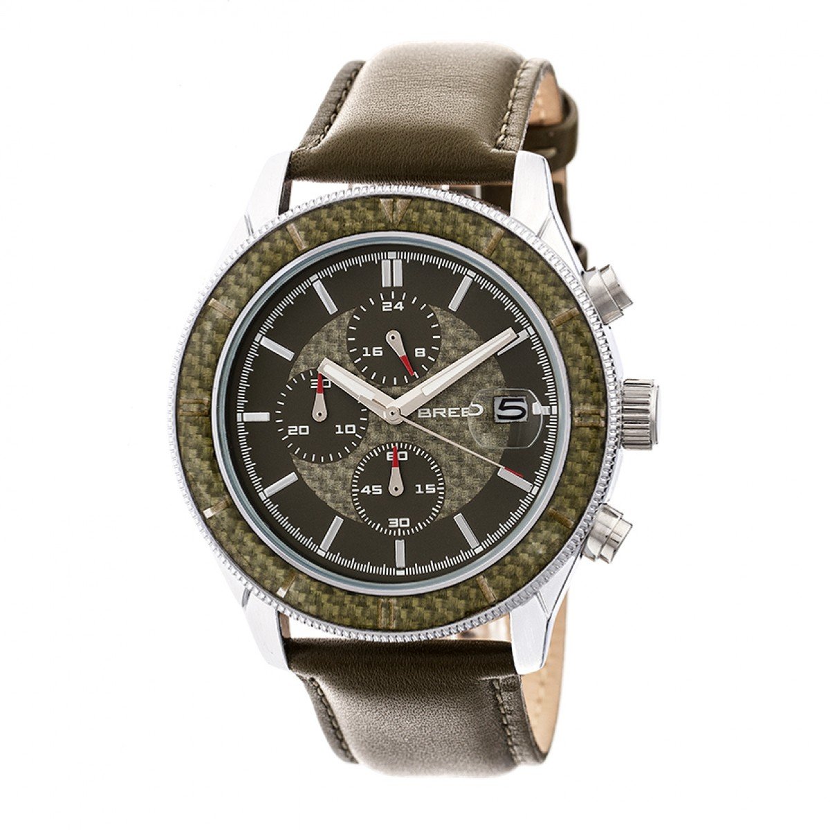 BREED Maverick Chronograph Stainless Steel Bracelet Watch with Date Display - Perfect for Business, Casual & Outdoor Activities
