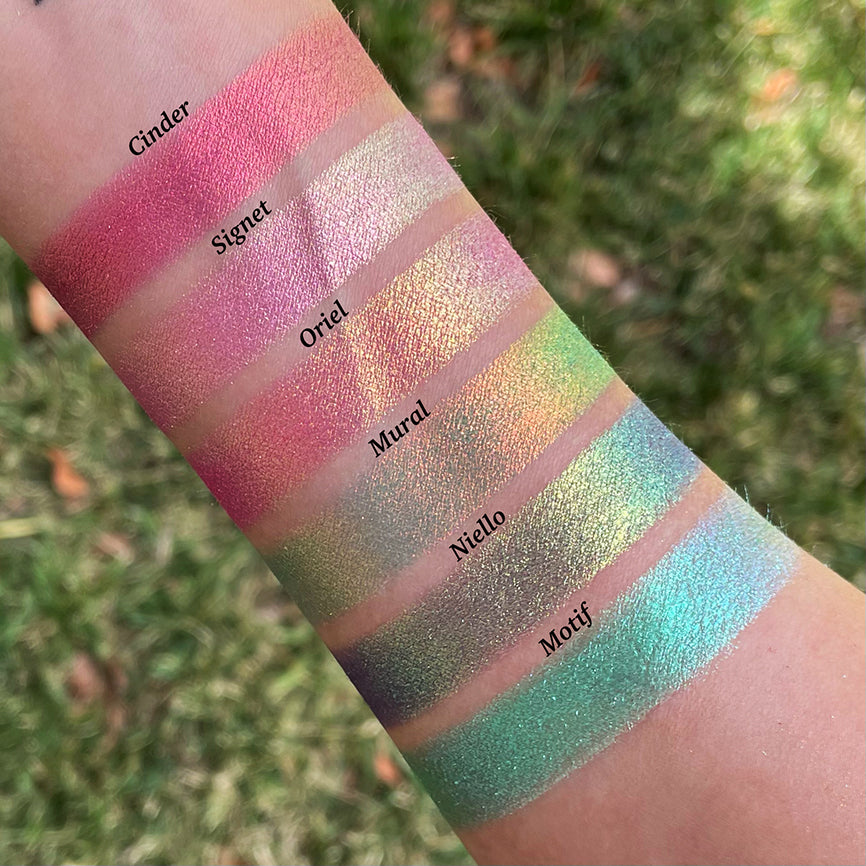 Electric Multichrome Eyeshadow Palette - Long-Lasting, Highly Pigmented Makeup for Stunning Eye Looks | Perfect for Parties, Date Nights, and Special Occasions