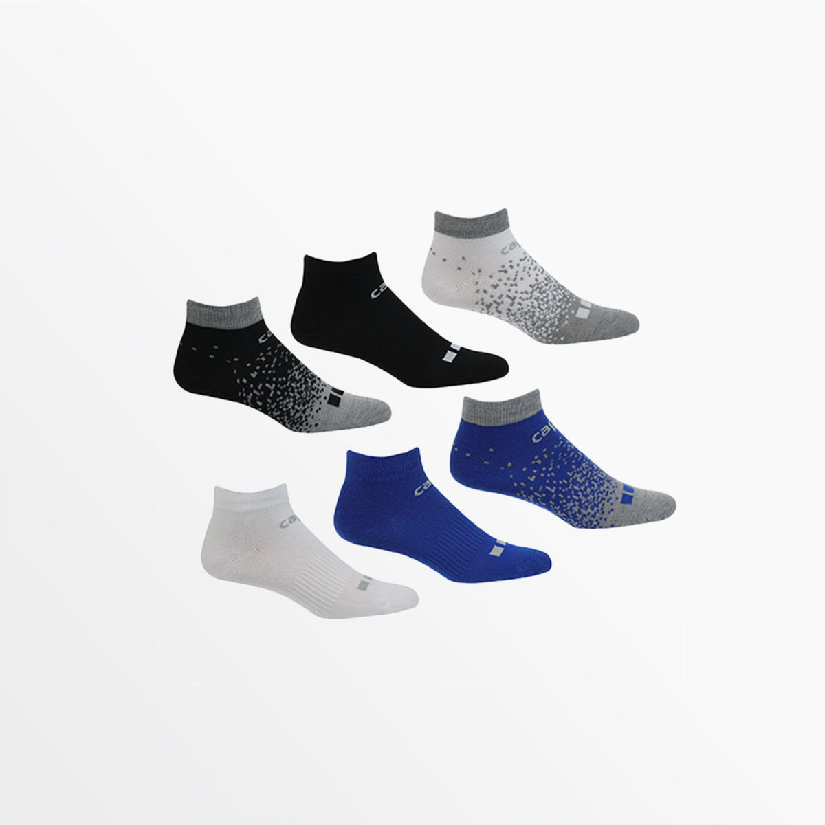 BASICS CS Cool Lightweight Low Cut Socks - Breathable Athletic Socks for Running, Gym & Everyday Wear