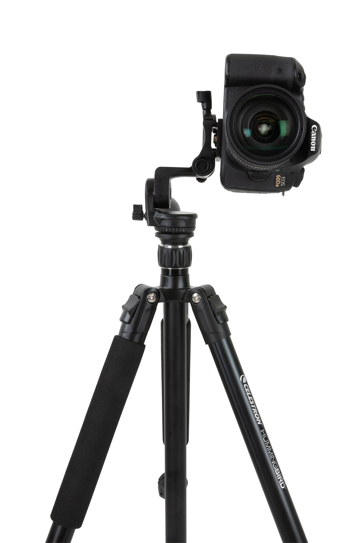 HUMMINGBIRD Fast Action Pan Tilt Head Tripod - Professional 360° Fluid Motion Camera Tripod for DSLR, Video & Photography - Perfect for Vlogging, Live Streaming & Outdoor Shooting
