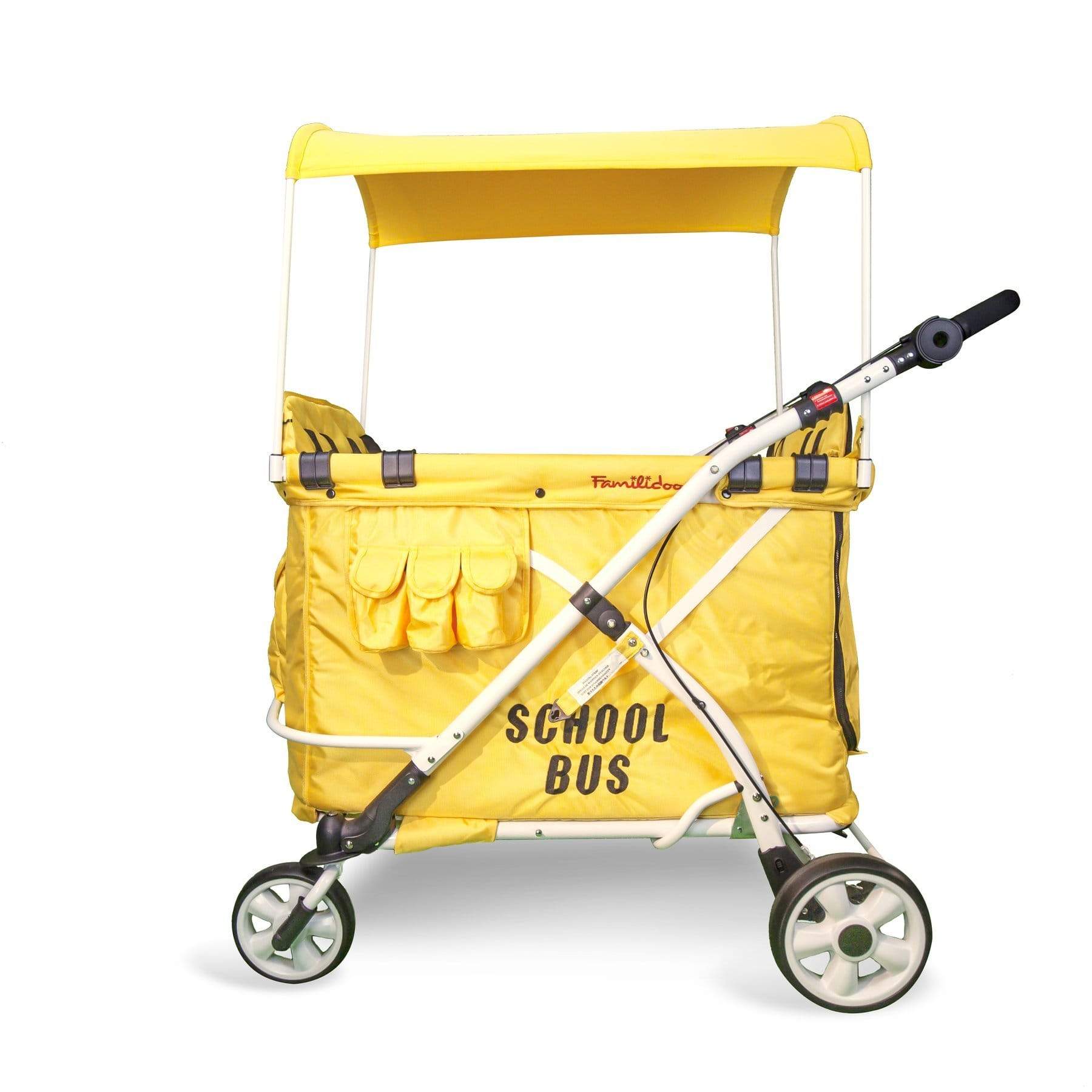 Wonderfold Wagon MJ06 4-in-1 Quad Stroller Wagon - 4 Seat All-Terrain Baby Stroller & Utility Cart for Beach, Park, Shopping & School Bus Rides