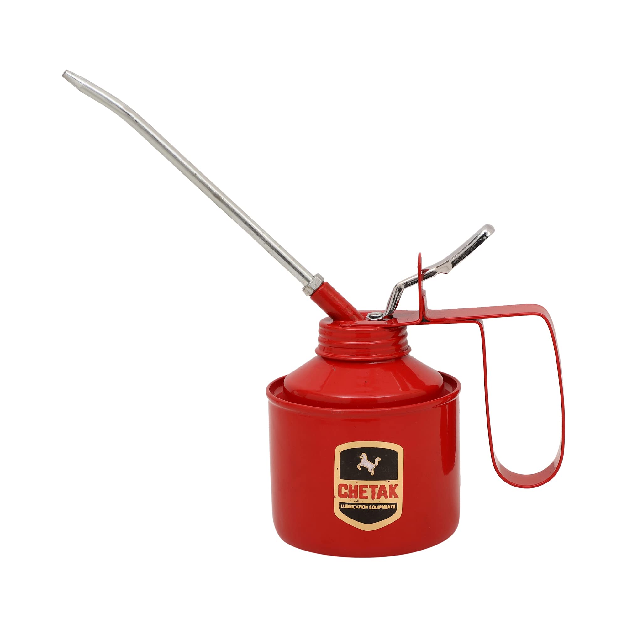 LOVELY Chetak 1 Pint Oil Can - Pack of 1 | Premium Metal Oil Container for Motorcycle, Bike & Machinery Maintenance | Ideal for Garage, Workshop & DIY Automotive Use