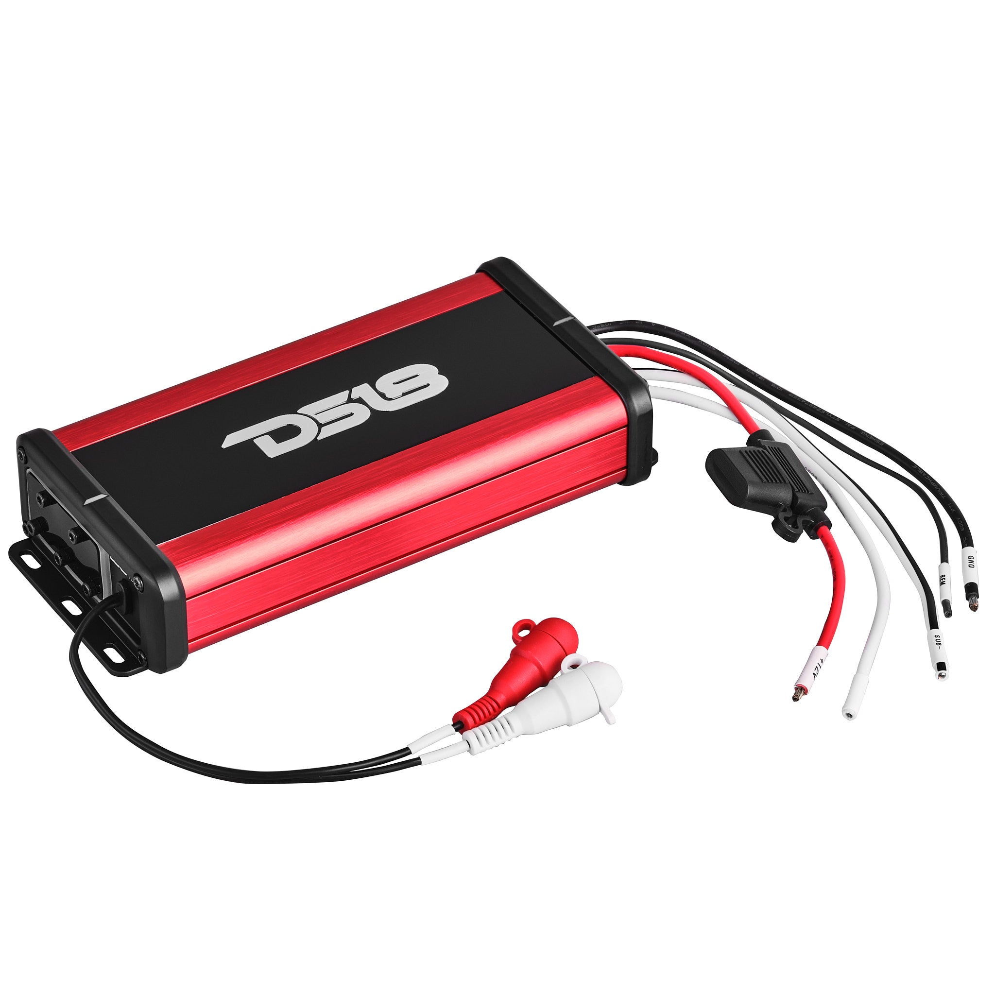 NXL 1 Channel Class D IP67 Waterproof Marine Amplifier 350W RMS @ 1 Ohm - Compact Nano Size for Boats, ATVs & Motorcycles