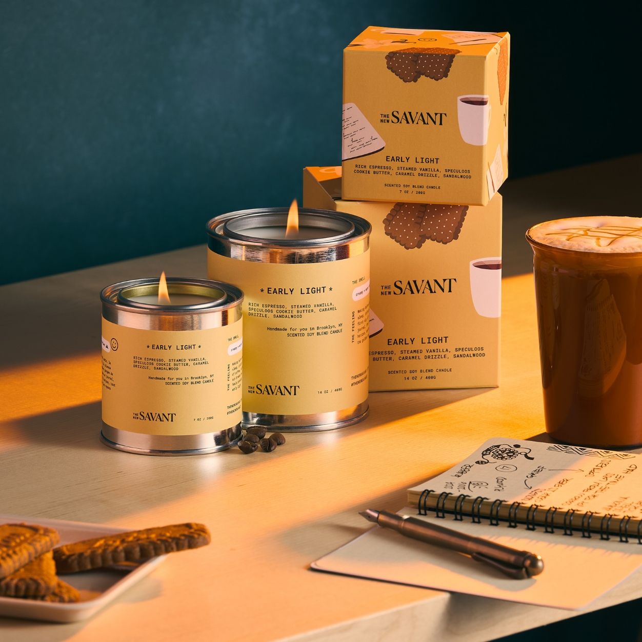 Early Light Scented Candles - Aromatherapy Soy Wax Candles for Relaxation & Home Decor | Perfect for Bedroom, Bathroom & Meditation Spaces