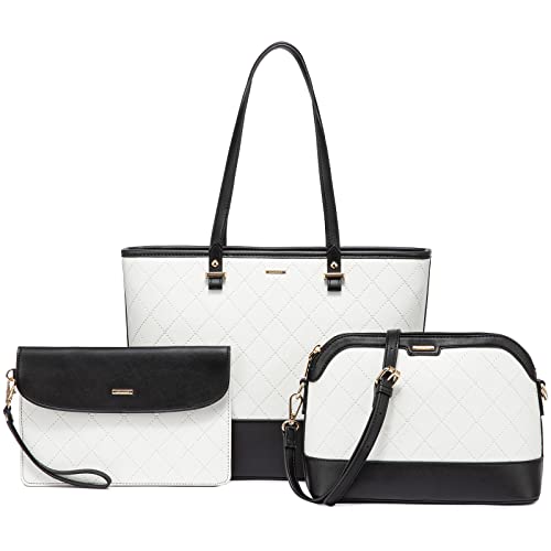 Beige/Black Quiltted