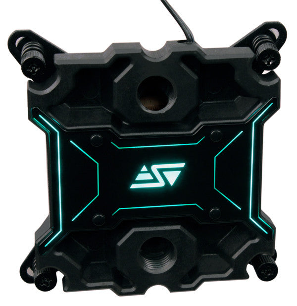 Swiftech Apogee XL High Performance Black CPU Water Cooling Block - Perfect for Gaming PCs and Overclocking Rigs