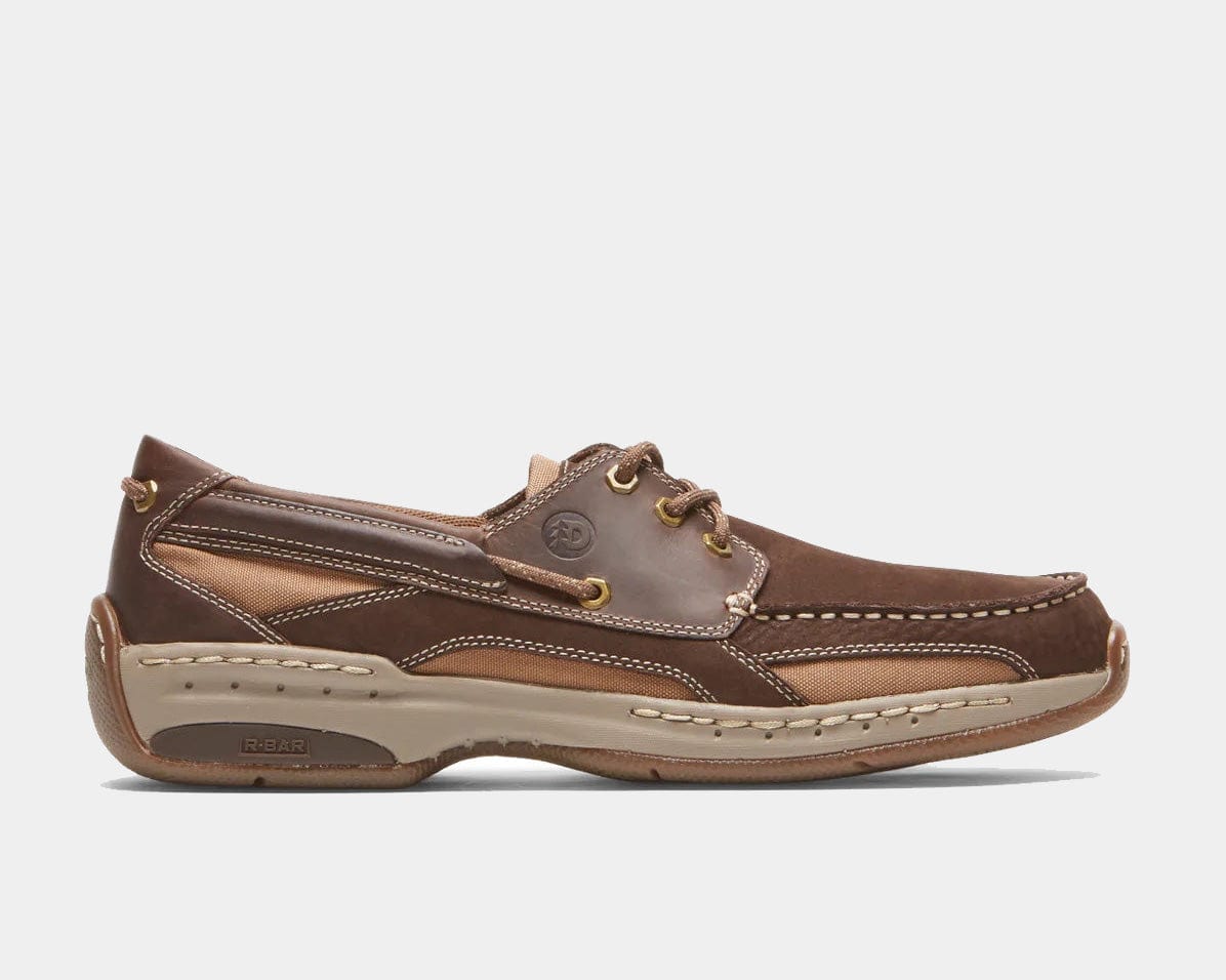 Dunham Captain Waterproof Boat Shoes for Men - Non-Slip Deck Shoes with Comfortable Cushioning - Perfect for Sailing, Fishing & Outdoor Activities