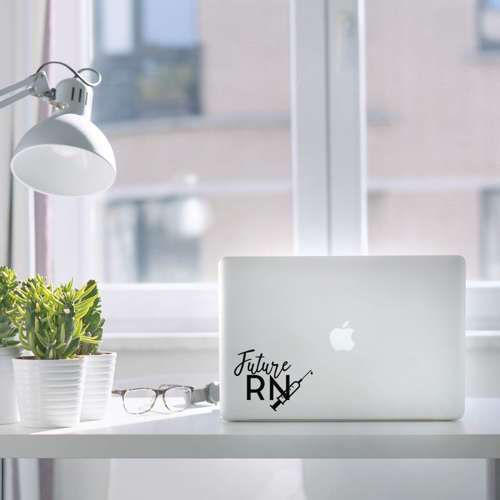 Future RN 6 Inch Laptop Skin Decal - Premium Vinyl Sticker for MacBook, Chromebook & PC - Perfect for Nurses, Nursing Students & Healthcare Professionals