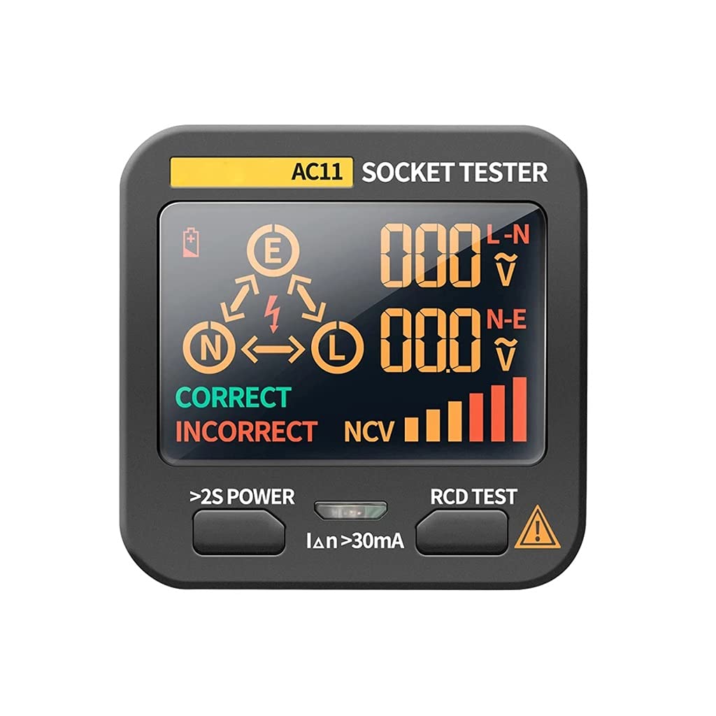 Professional WYFDP Circuit Breaker Finder - Outlet Tester for Ground, Live, Zero Line Polarity & Voltage Check | Essential Electrical Tool for Home Safety & DIY Projects