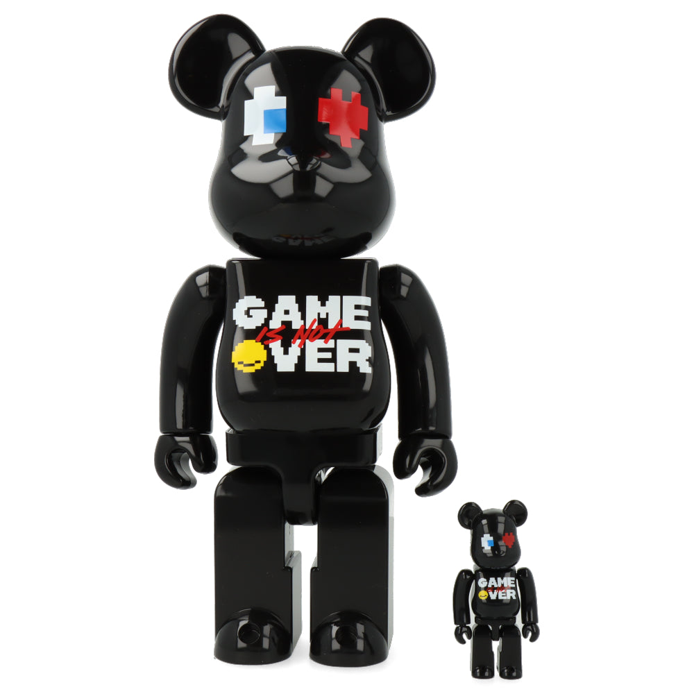 400% + 100% Bearbrick Pac Man x Grafflex x 9090 x S.H.I.P & Crew Collectible Vinyl Art Toy - Limited Edition Collaboration for Display & Home Decor