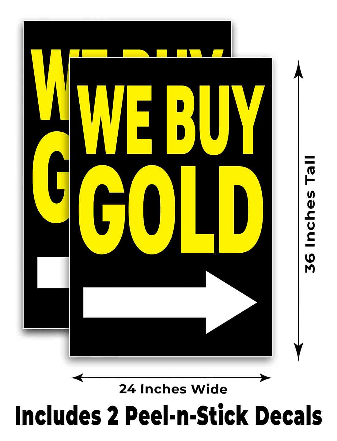 We Buy Gold Right Arrow (24