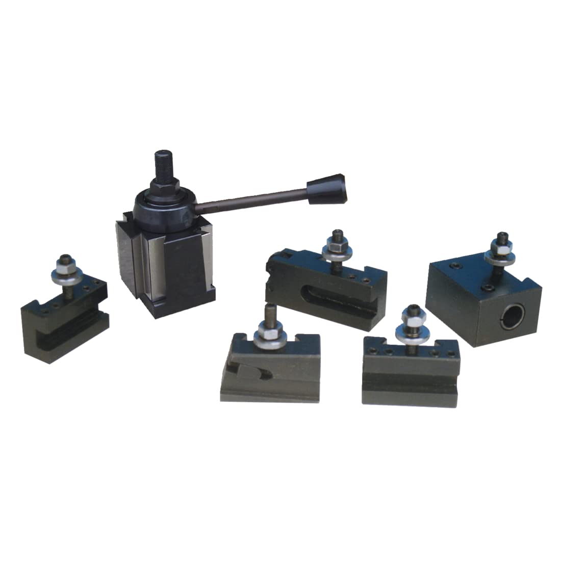 JET 400 Series Quick Change Tool Post Set (650305) - High Precision Lathe Tool Holder for Metalworking, CNC Turning & DIY Projects | Perfect for Home Workshops & Professional Machinists