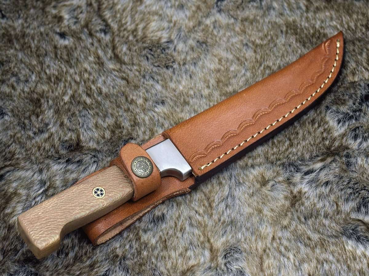 Premium Monarch Damascus Fillet Knife - 7