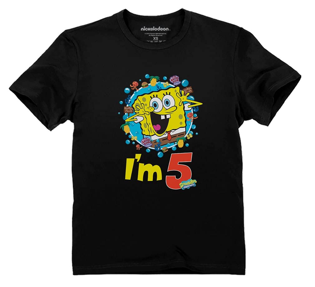 Official SpongeBob SquarePants 4th Birthday T-Shirt for Toddlers - 