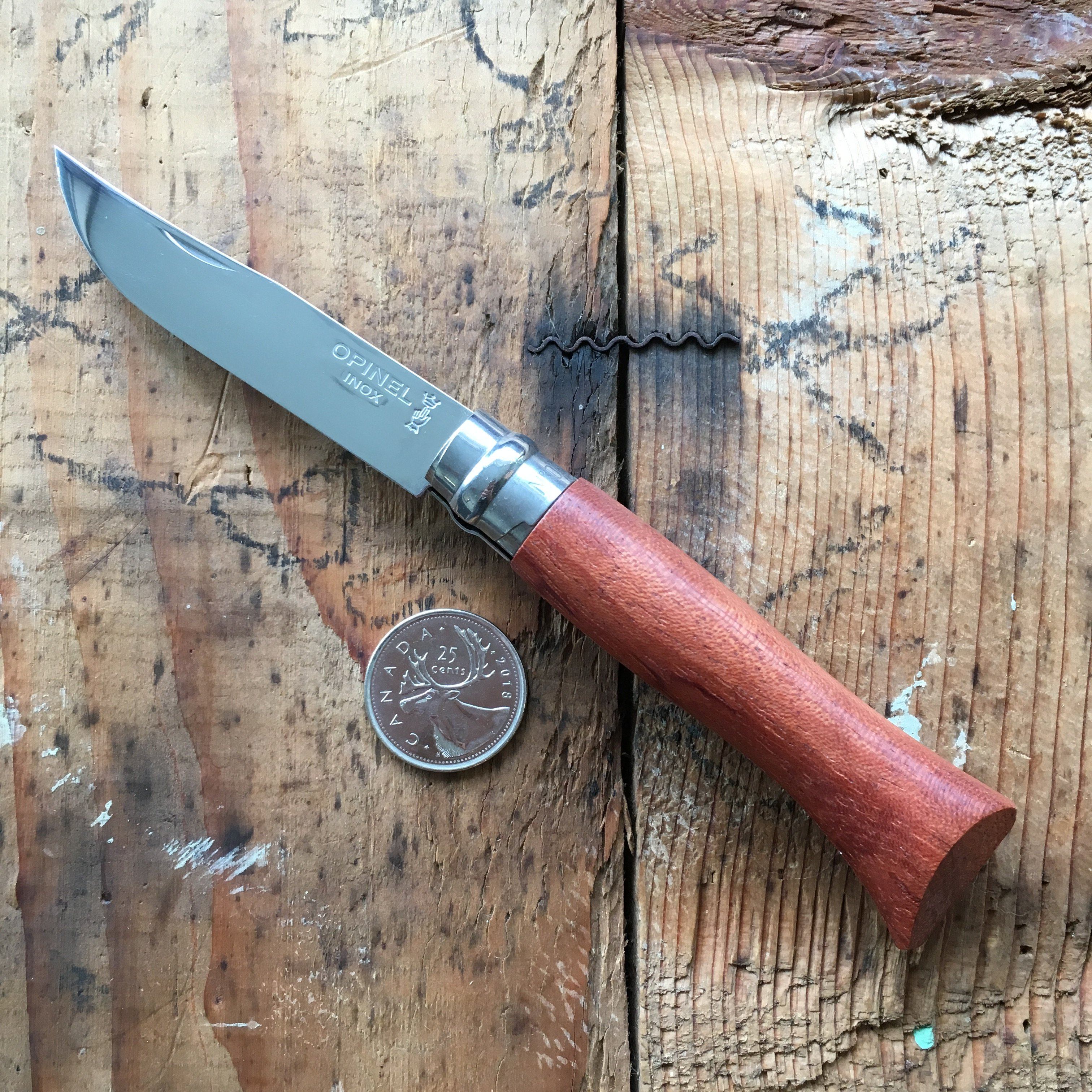 Opinel No.06 Stainless Steel Folding Pocket Knife - Perfect for Camping, Hiking & Outdoor Adventures