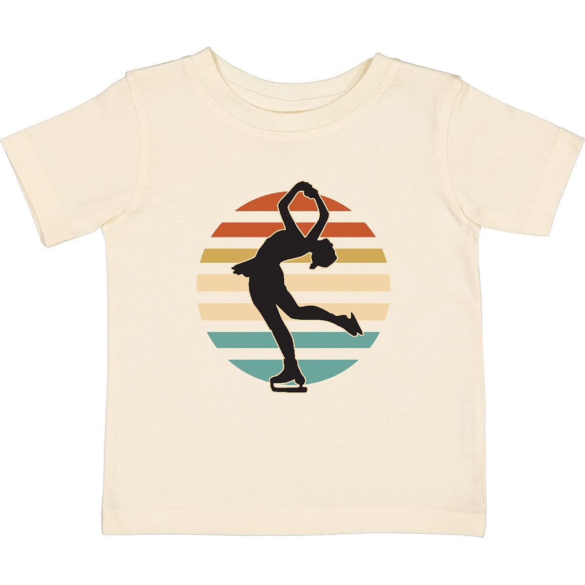 Inktastic Ice Skating & Ice Dancing Baby T-Shirt - Cute & Comfortable Infant Apparel for Winter Sports & Ice Rink Fun