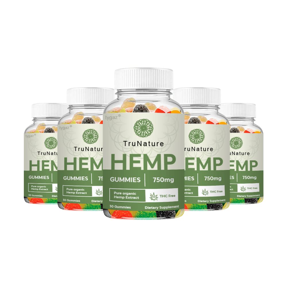 Trunature Gummies 5 Pack - Premium Dietary Supplement for Adults - Supports Immune Health & Wellness - Perfect for Daily Nutrition & On-the-Go Lifestyle
