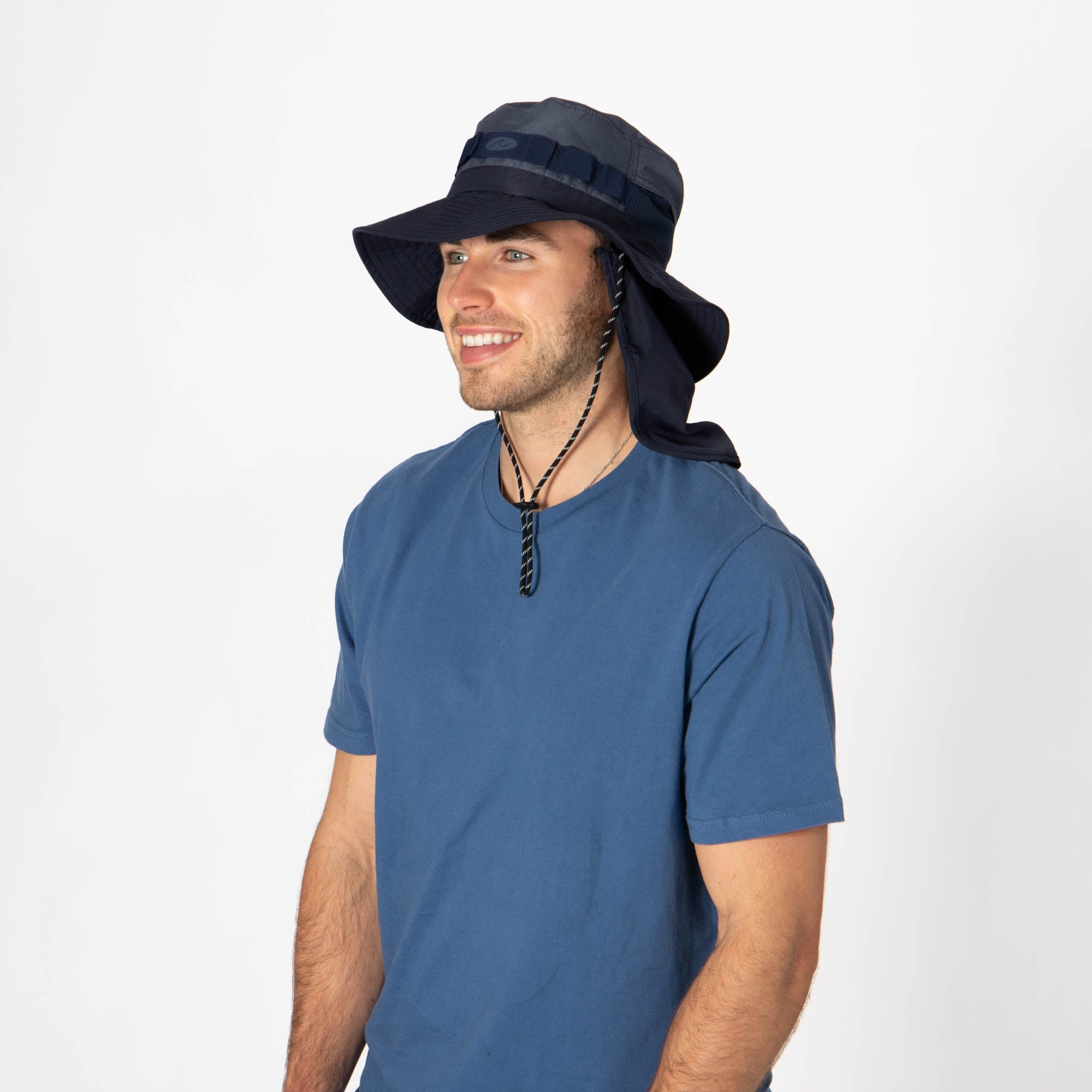 Performance Men's Sun Hat (OCM4842) - UPF 50+ UV Protection, Breathable & Lightweight for Outdoor Activities, Hiking, Fishing, and Beach