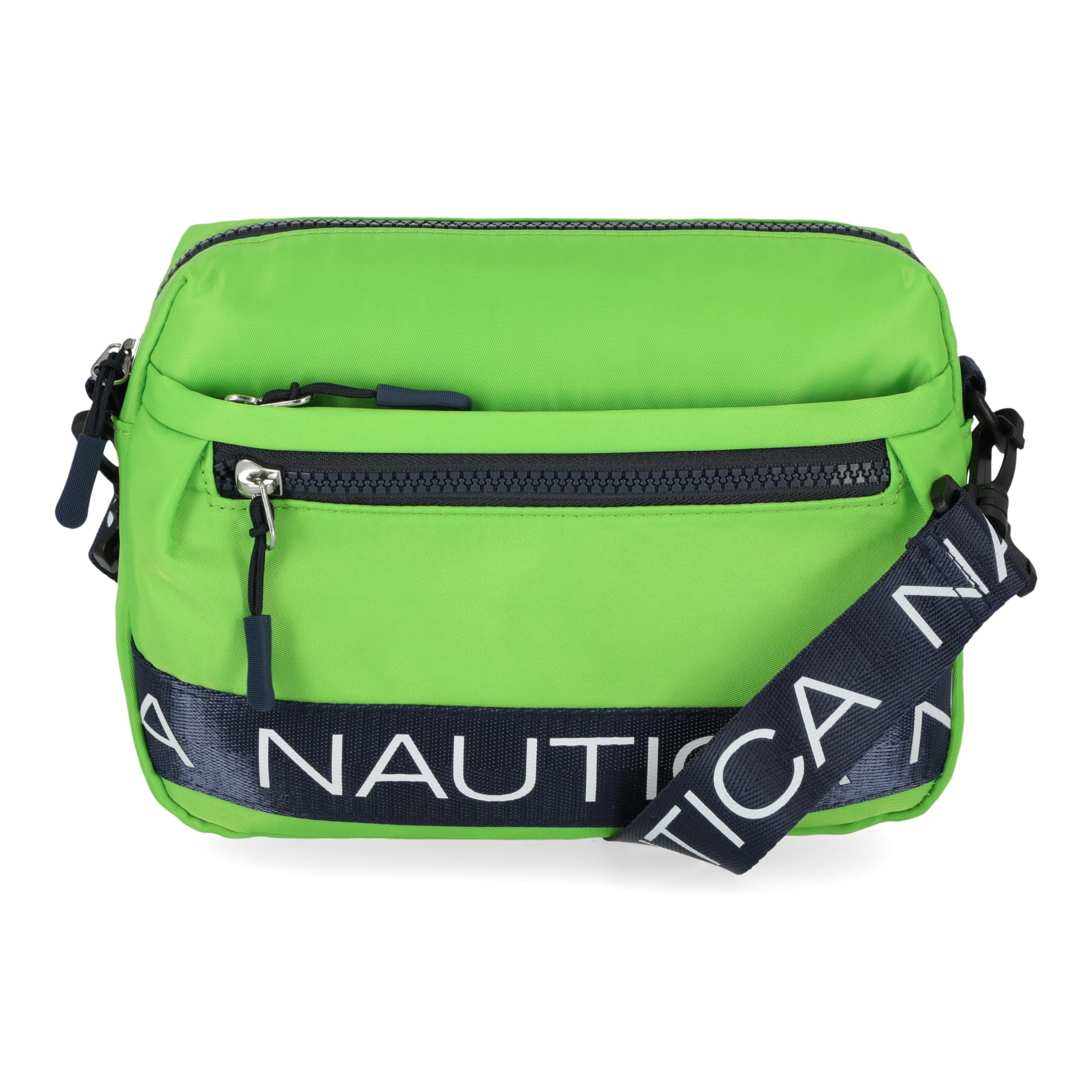 Nautica Adjustable Nylon Crossbody Bag & Belt Bag for Men & Women - Perfect for Travel, Gym, Running & Everyday Use