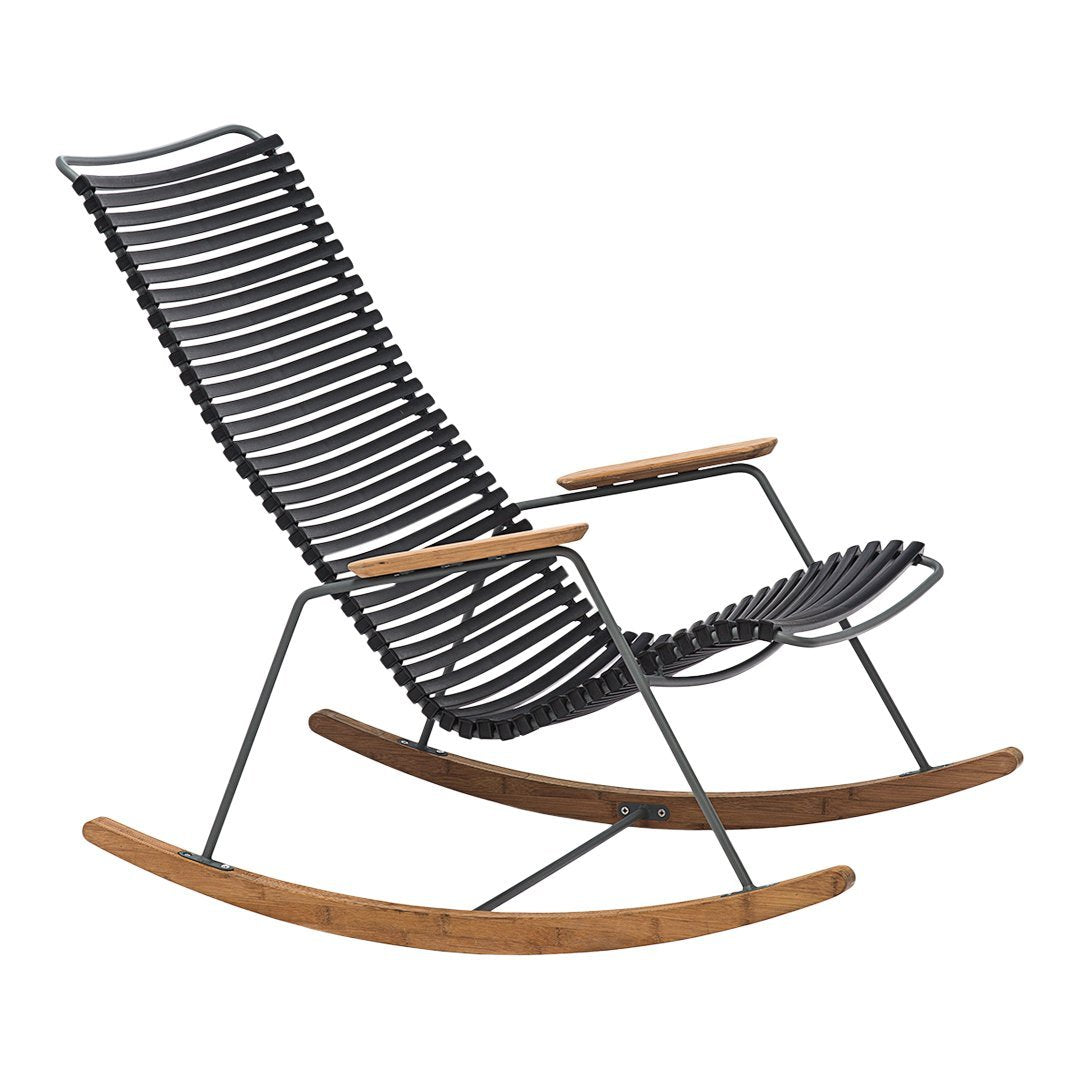 Best Outdoor Rocking Chair for Patio, Garden & Backyard - Durable All-Weather Wicker Furniture with Cushions - Perfect for Relaxing, Reading & Enjoying Nature