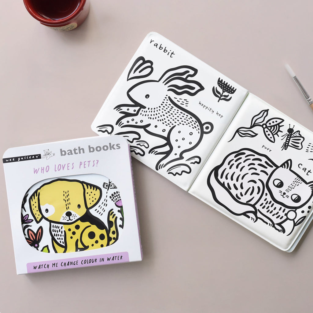 Interactive Bath Book for Kids - Fun Waterproof Pet-Themed Storybook for Toddlers | Perfect for Bathtime Play and Early Learning