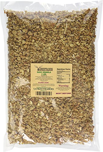 YANKEETRADERS Granola Simply Basic 20 Ounce Bulk Bag - Healthy Breakfast & Snack for On-the-Go, Office, or Camping
