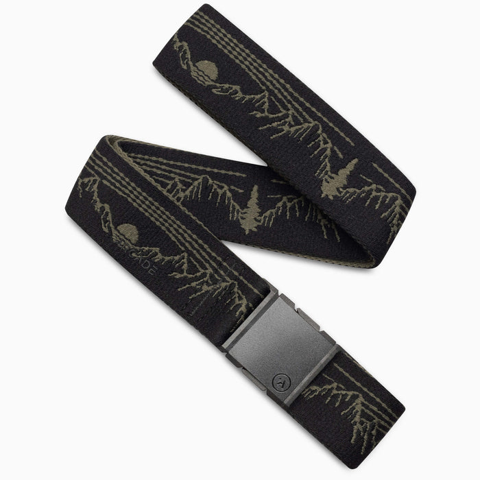 Arcade Belts Out of Range Belt - Adjustable No-Hole Webbing Belt for Men & Women - Perfect for Hiking, Travel & Outdoor Adventures
