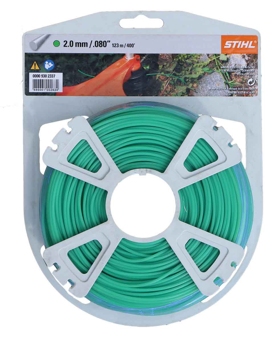 STIHL .80 Trimmer Line 1lb Roll - Professional Grade Weed Eater String for Lawn Care & Landscaping - Perfect for Grass Trimming, Edging & Yard Maintenance