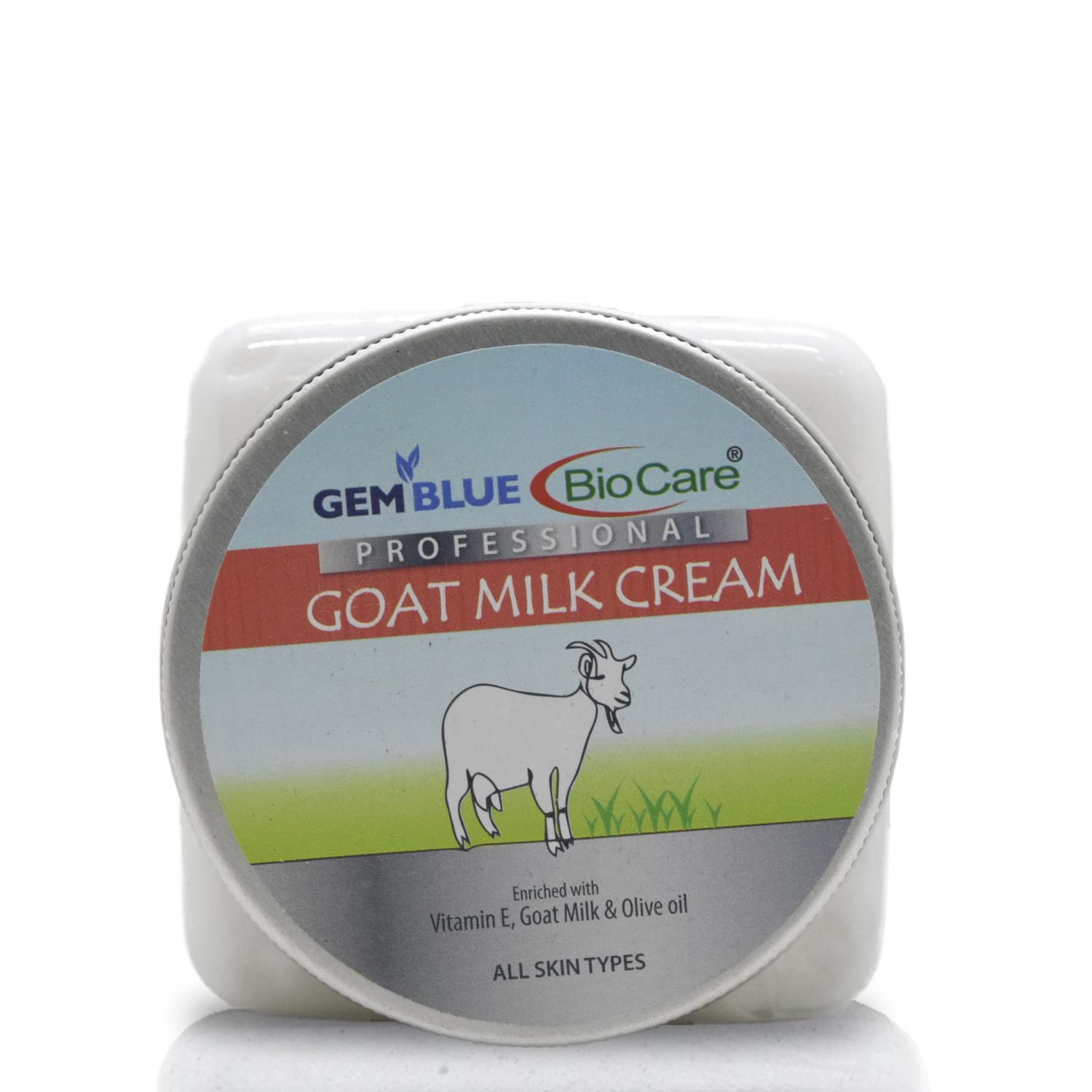 Biocare Professional Goat Milk Moisturizing Cream 11oz - Hydrating & Nourishing Face & Body Lotion for Dry Skin - Perfect for Daily Skincare Routine & Nighttime Use