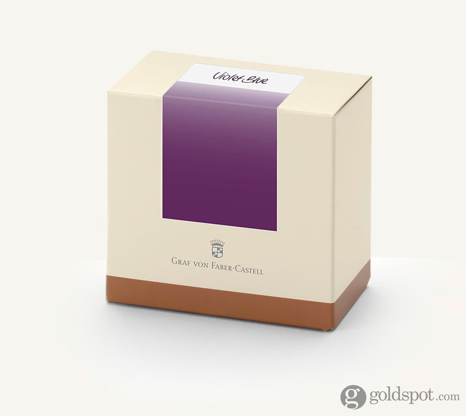 Graf von Faber Castell Violet Blue Bottled Ink - 75 mL for Fountain Pens, Calligraphy & Artistic Writing