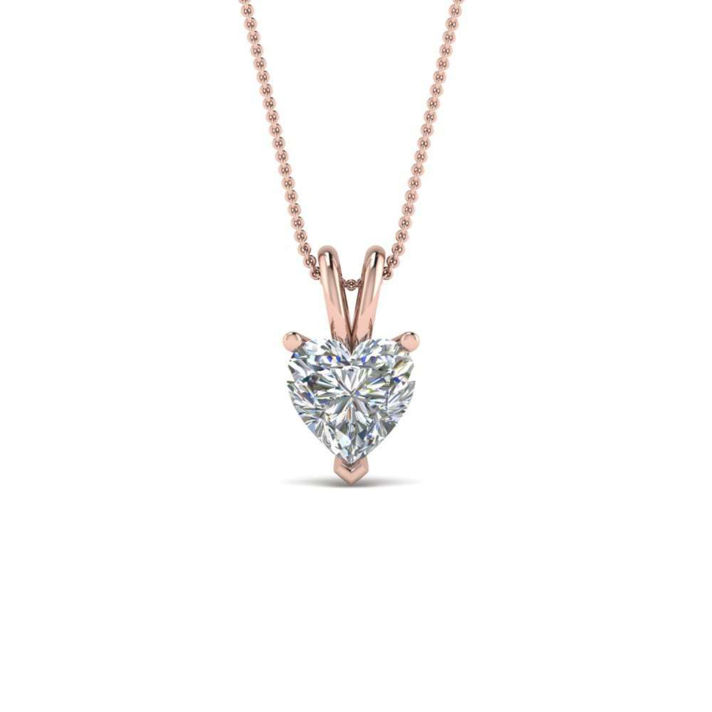 Heart-Shaped Zirconium Pendant Necklace for Women - Elegant Jewelry Gift for Valentine's Day, Anniversary & Special Occasions