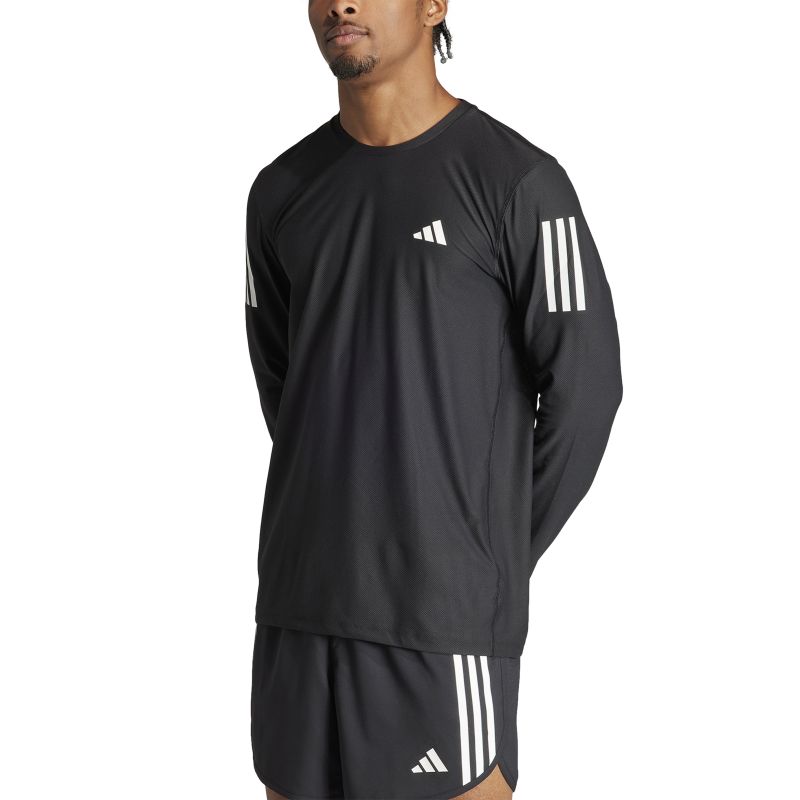 Adidas Men's Own The Run Long Sleeve Running Shirt - Moisture Wicking Workout Top for Jogging, Gym & Outdoor Training