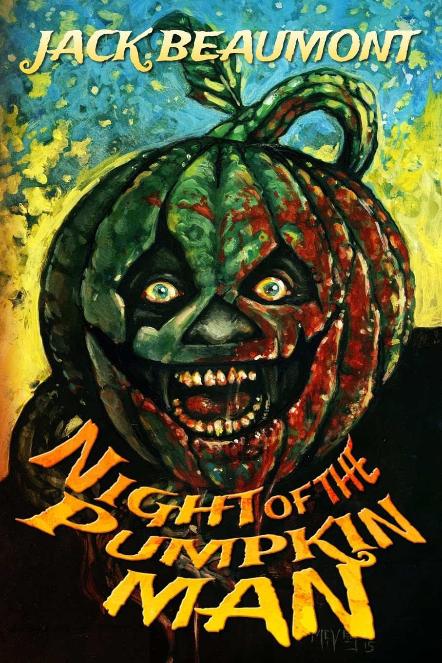 Night of The Pumpkin Man - Halloween Horror Movie DVD | Scary Pumpkin Costume & Mask for Cosplay | Perfect for Halloween Parties & Horror Film Nights