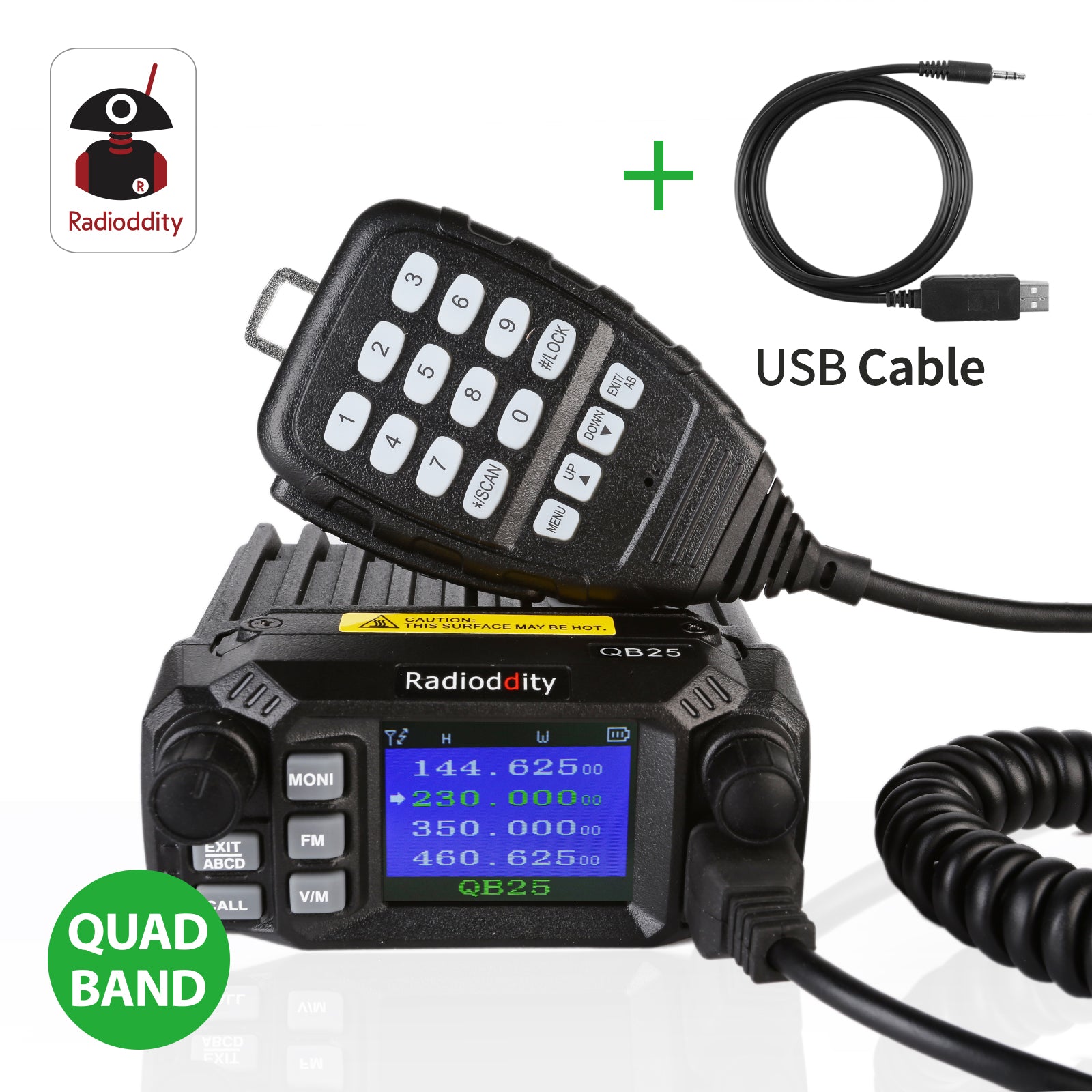 QB25 Quad Band Quad Standby Unlocked GSM Cell Phone - Open Box | Perfect for Travel, Business & Backup Use