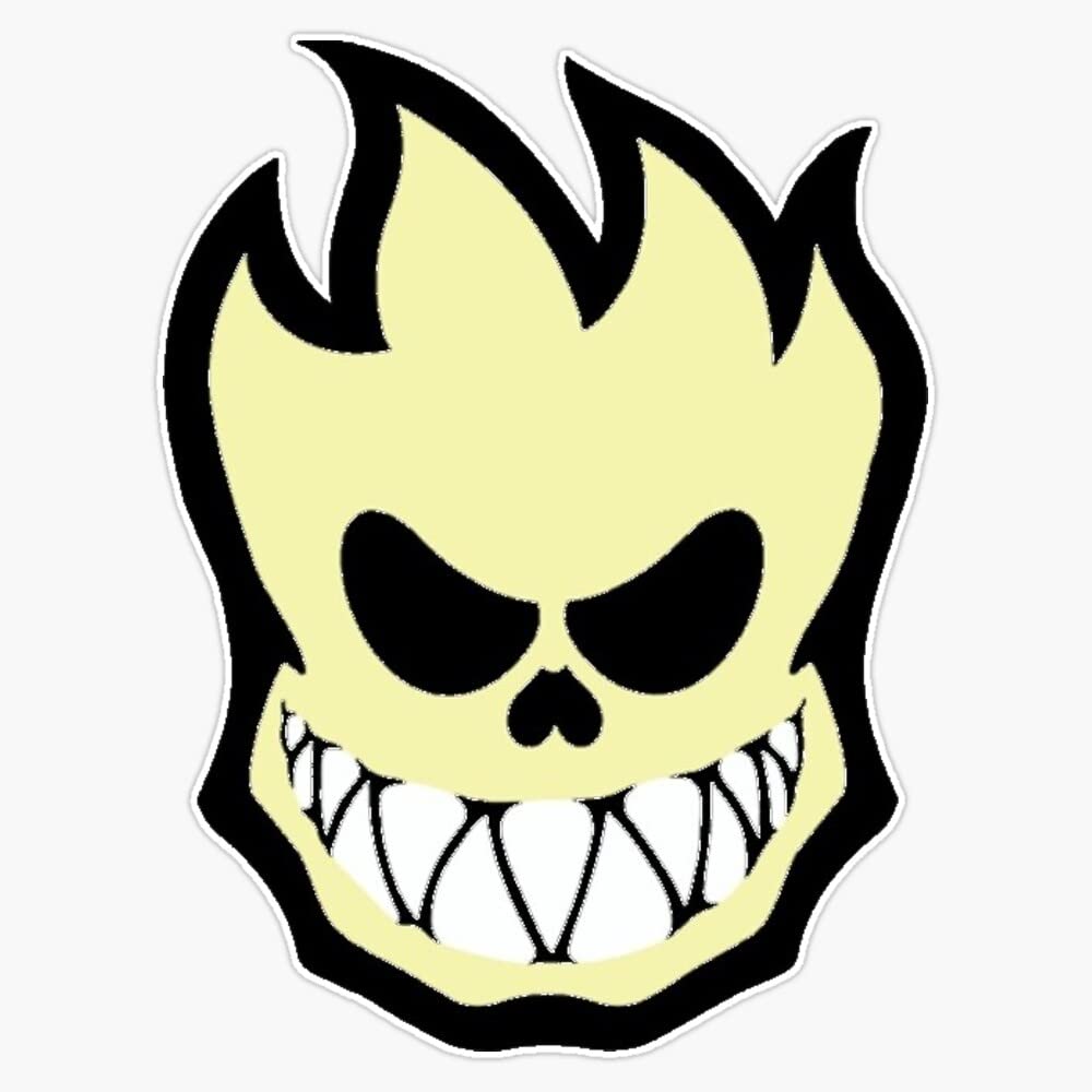 Skeleton Spitfire Vinyl Decal 5