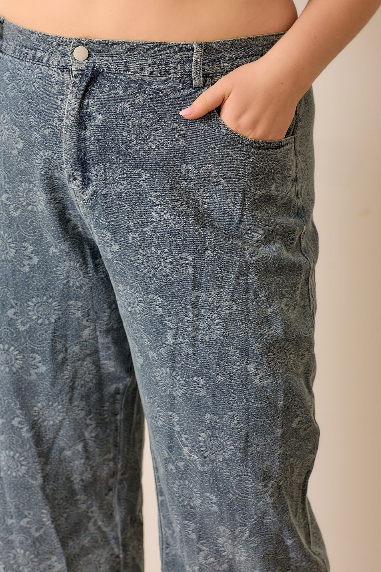 Stylish Paisley Days Pants for Women | Comfortable & Trendy Extended Length Trousers | Perfect for Casual Wear, Office Outfits & Boho Fashion